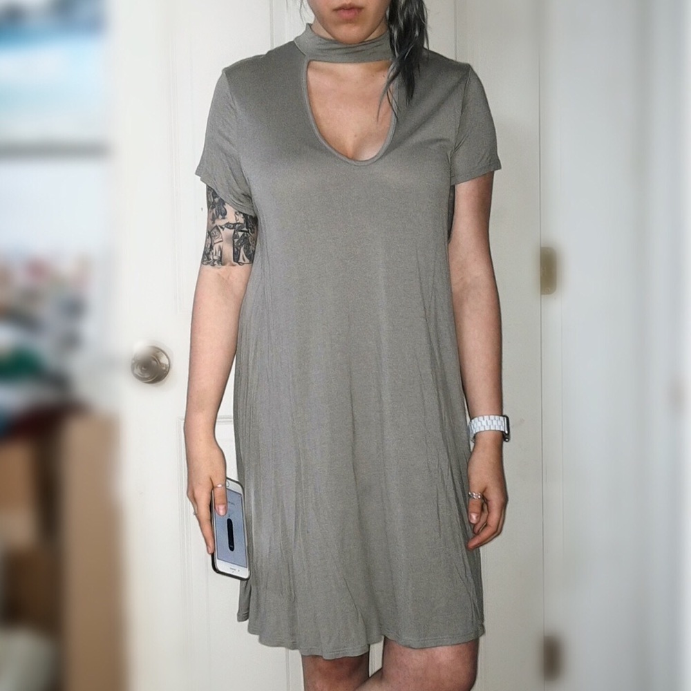 Tee shirt dress size large